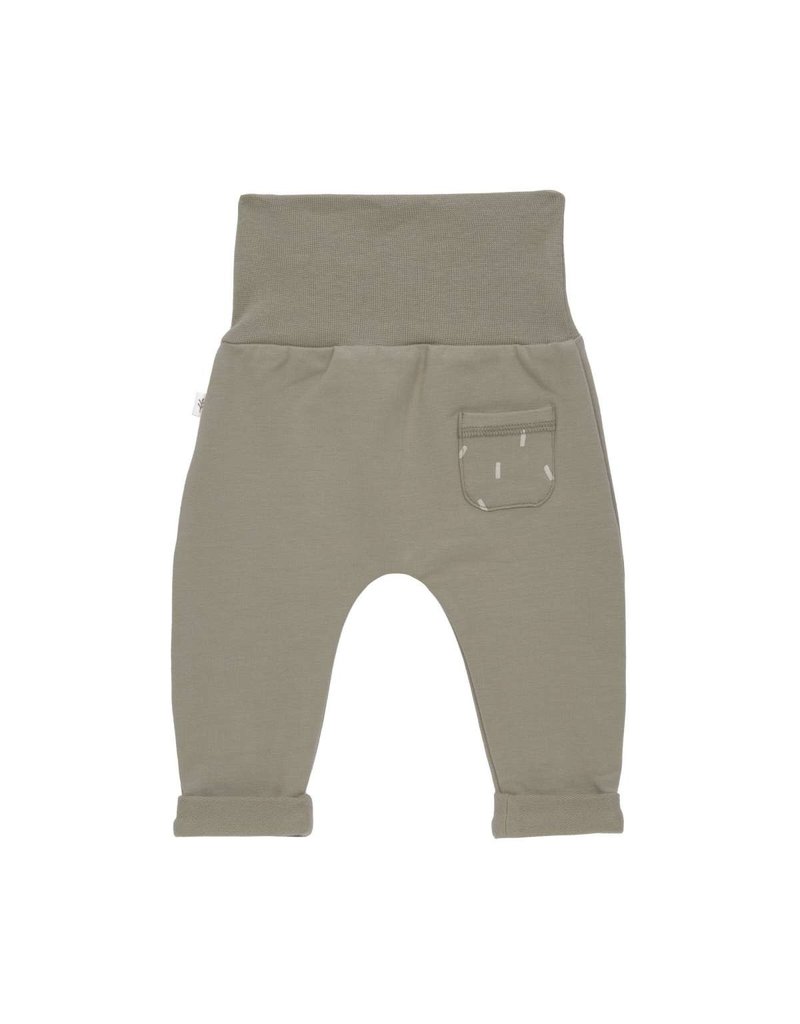 Lassig Lassig Baby Pants GOTS - Cozy Colors, Olive