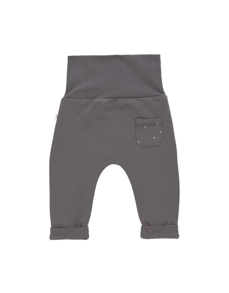 Lassig Lassig Baby Pants GOTS - Cozy Colors, Anthracite