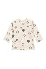 Lassig Lassig Kimono shirt GOTS circles offwhite