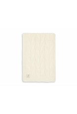 Jollein Jollein Deken wieg 75x100cm Spring knit Ivory