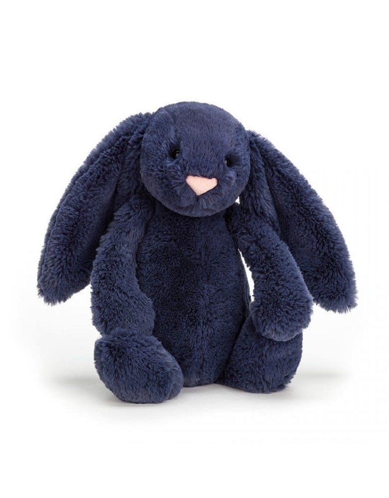 Jellycat Jellycat Bashful Navy Bunny Medium