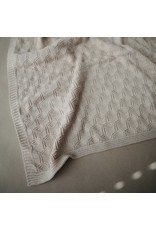 Mushie Mushie Blanket honeycomb Beige