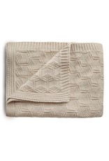 Mushie Mushie Blanket honeycomb Beige