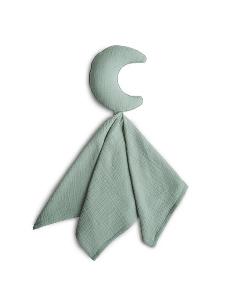 Mushie Mushie knuffeldoekje Moon Roman Green