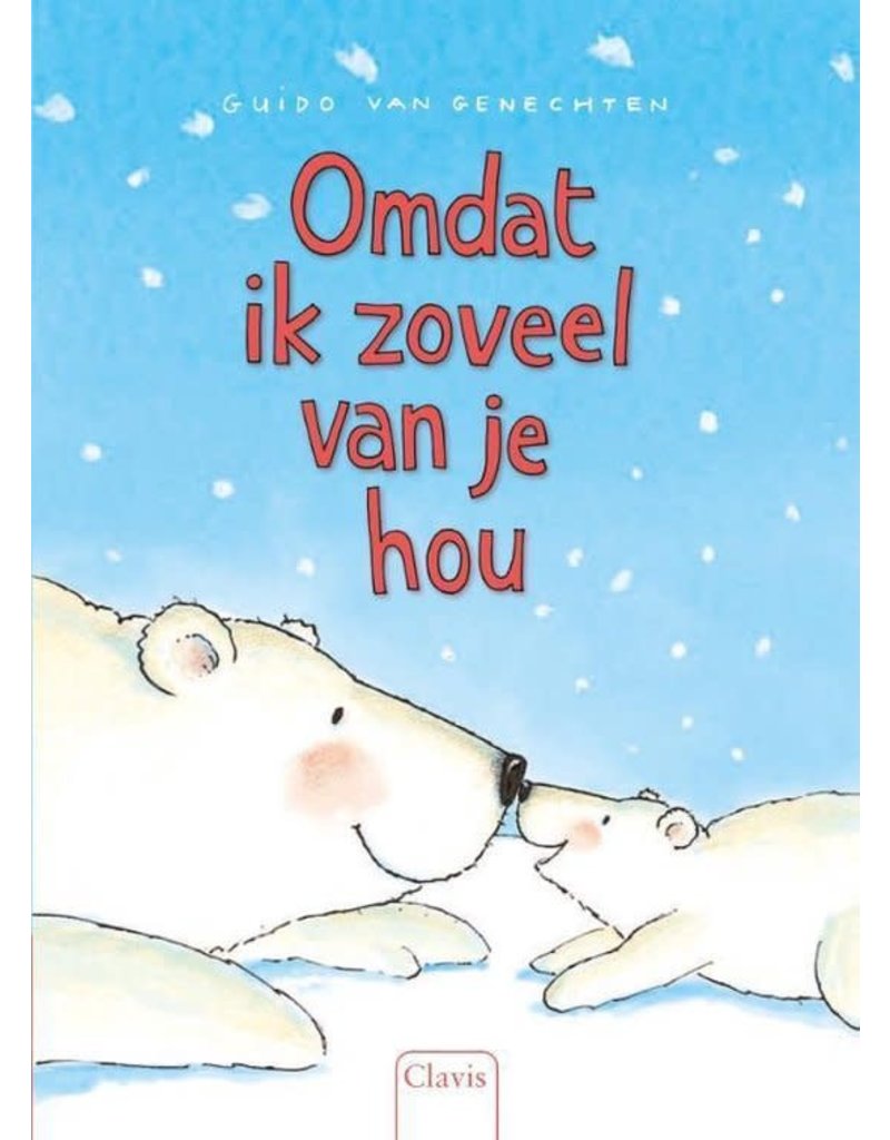 Clavis Clavis boek omdat ik zoveel van je hou