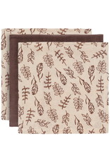 Jollein Jollein Multidoek hydrofiel Meadow Chestnut 3 pack