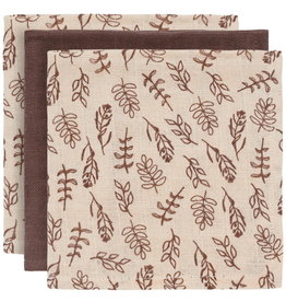 Jollein Jollein Multidoek hydrofiel Meadow Chestnut 3 pack