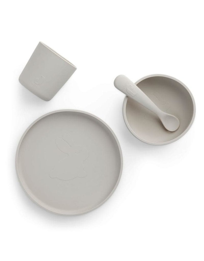 Jollein Jollein Dinner set siliconen Nougat