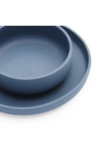 Jollein Jollein Dinner set siliconen Jeans blue