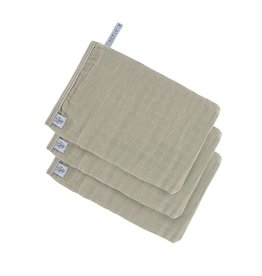 Lassig Lassig muslin wash glove olive