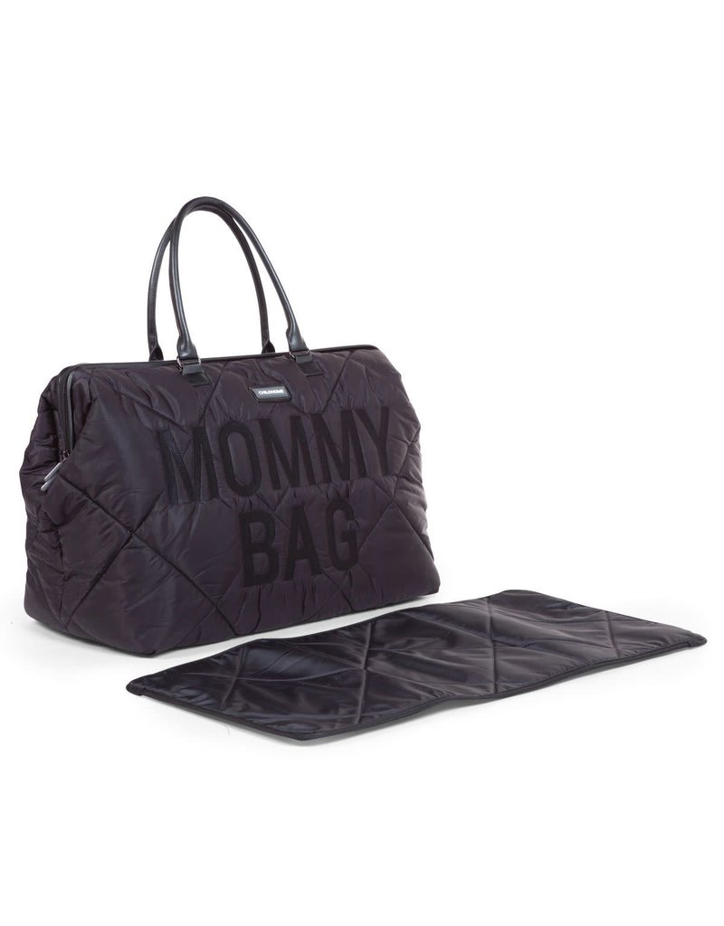 Childhome Childhome Mommy Bag Puffered Black