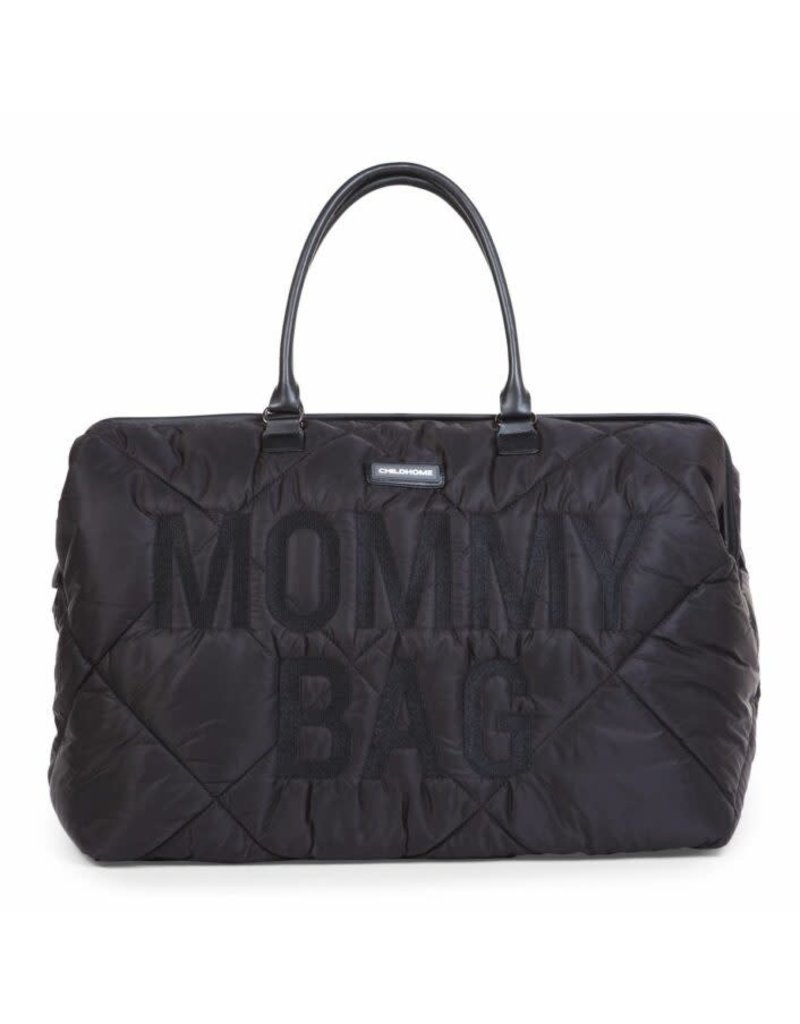 Childhome Childhome Mommy Bag Puffered Black