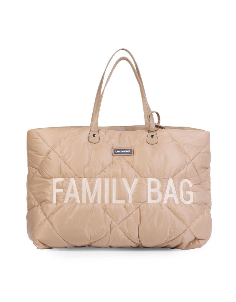 Childhome Childhome Family Bag Puffered Beige