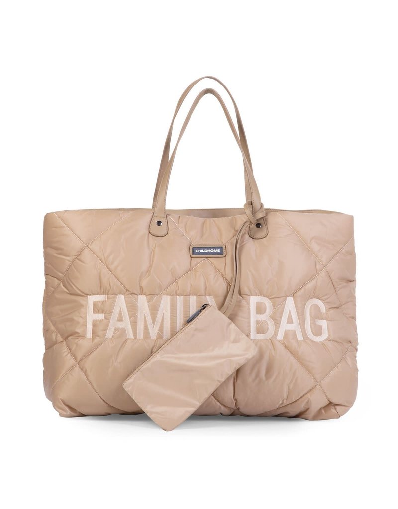 Childhome Childhome Family Bag Puffered Beige