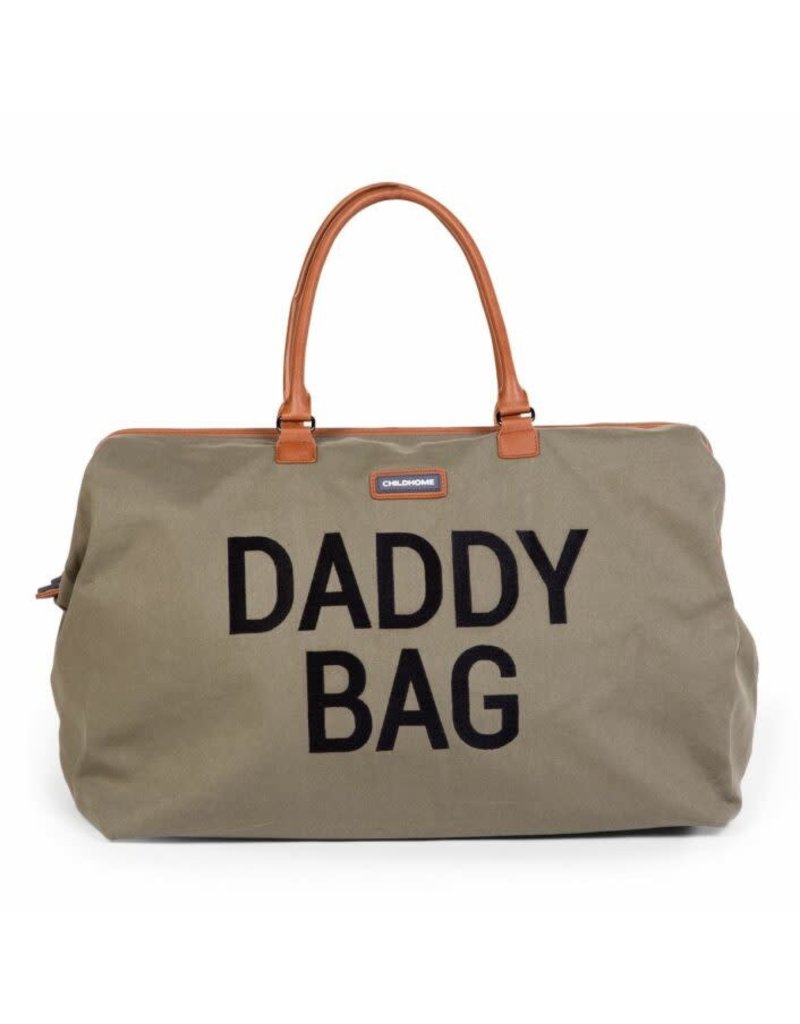 Childhome Childhome Daddy Bag Canvas Kaki