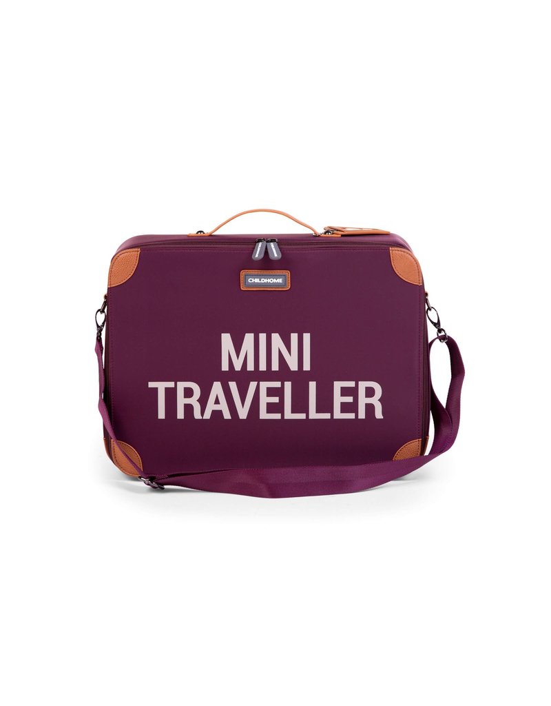 Childhome Childhome Mini Traveller Canvas Aubergine