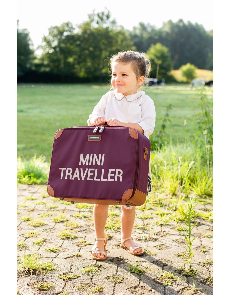 Childhome Childhome Mini Traveller Canvas Aubergine