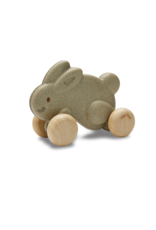 PlanToys PlanToys push along bunny Grey