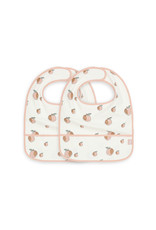 Jollein Jollein slab waterproof Peach 2-pack