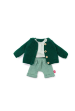 Miniland Minilands Outfit pop  groen (38cm)