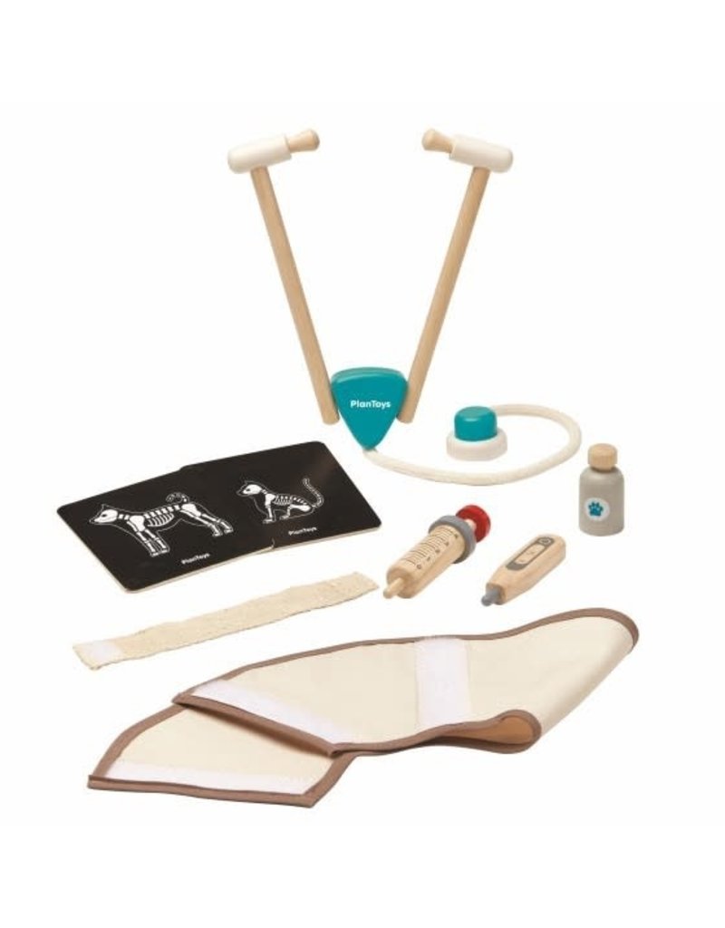 PlanToys Plantoys Dierenarts set