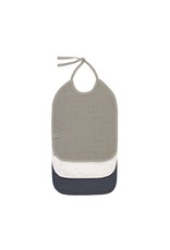 Lassig Lassig Medium Bib olive/milk/navy