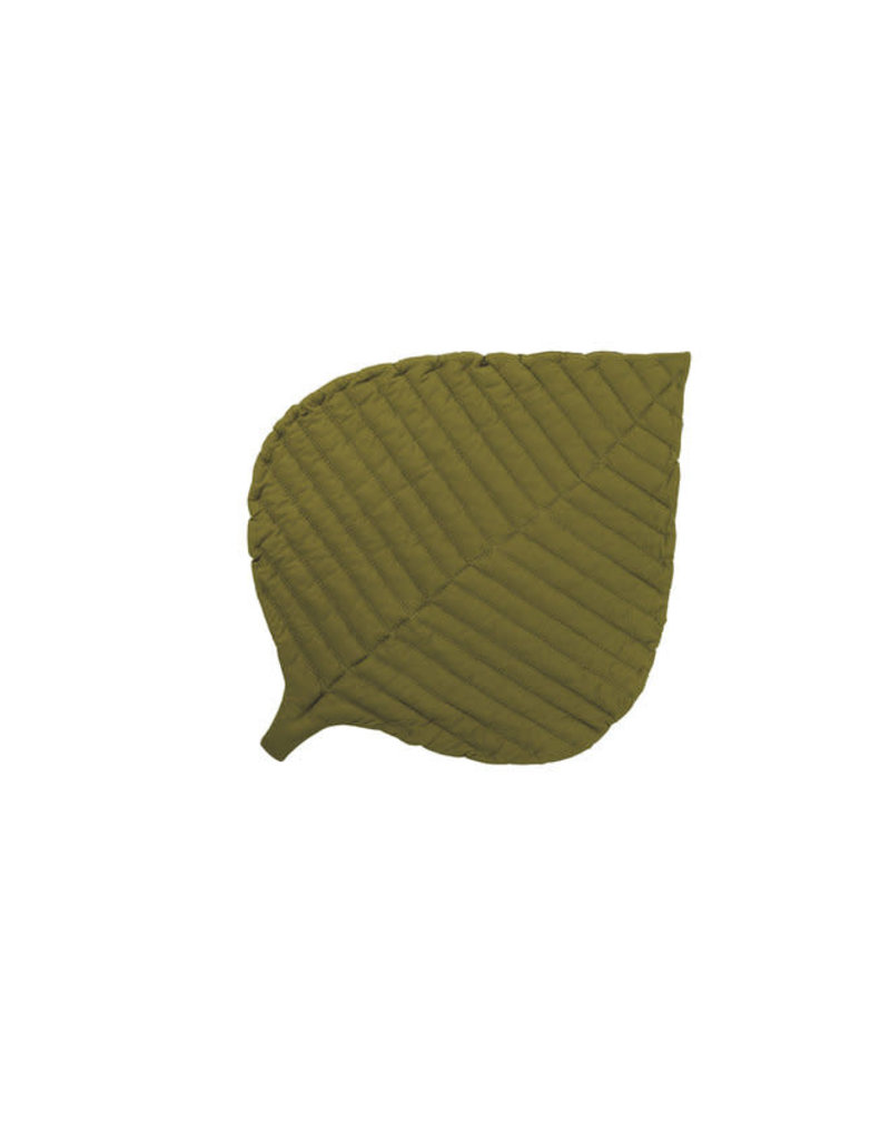 Toddlekind Toddlekind Organic  Leaf Mat Sand Castle