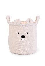 Childhome Childhome teddy opbergmand ecru 25x20x20 cm