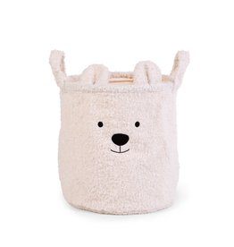 Childhome Childhome teddy opbergmand ecru 25x20x20 cm