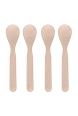 Lassig Lassig spoon set 4 pcs uni powder pink