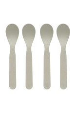 Lassig Lassig spoon set 4 pcs uni warm grey