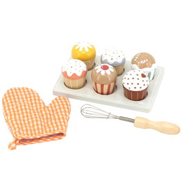 Tryco Tryco Cupcakes set hout