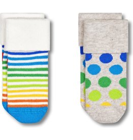 Happy Socks Happy Socks Abstract Baby Socks 2pack 0-6m