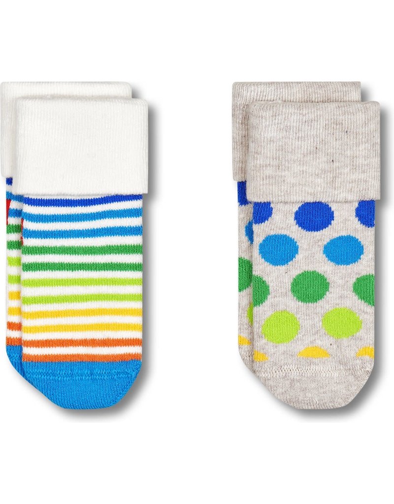 Happy Socks Happy Socks Abstract Baby Socks 2pack 0-6m