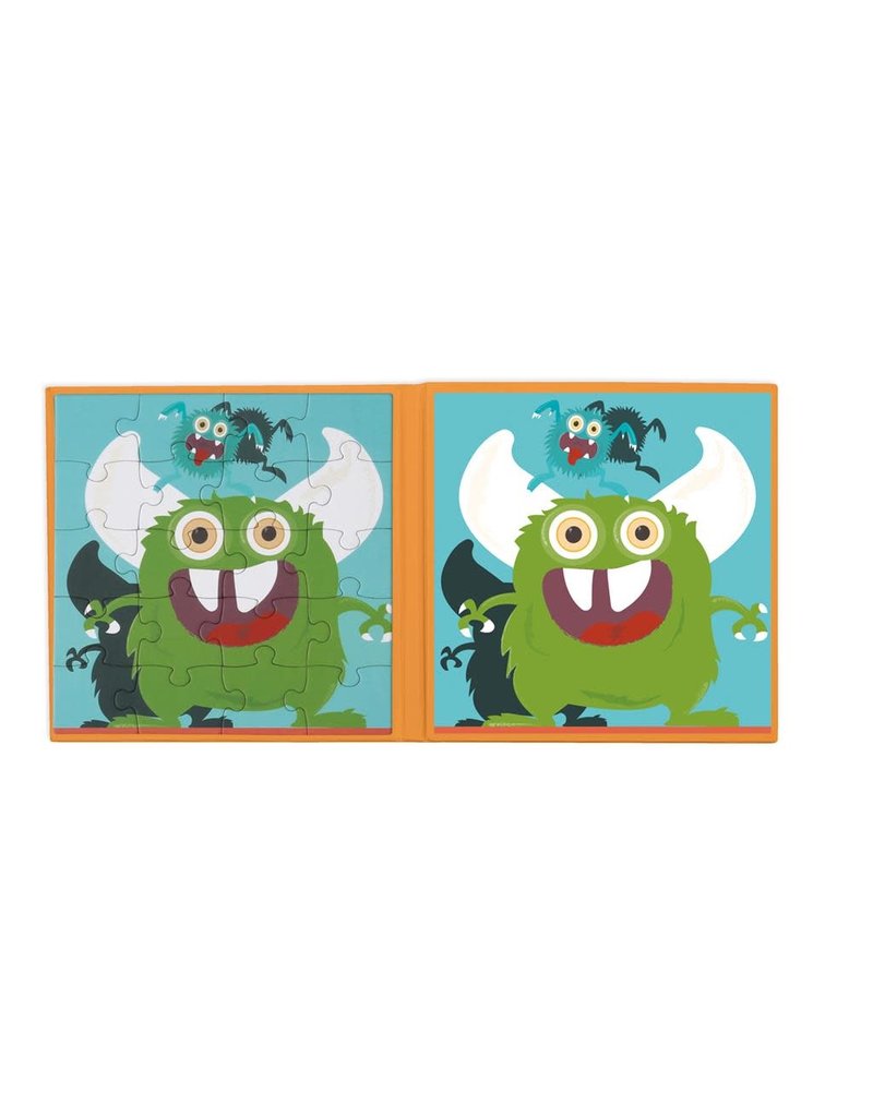 Scratch Scratch Magnetische puzzel to go Monster