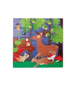 Scratch Scratch Magnetische puzzel to go Bosdieren