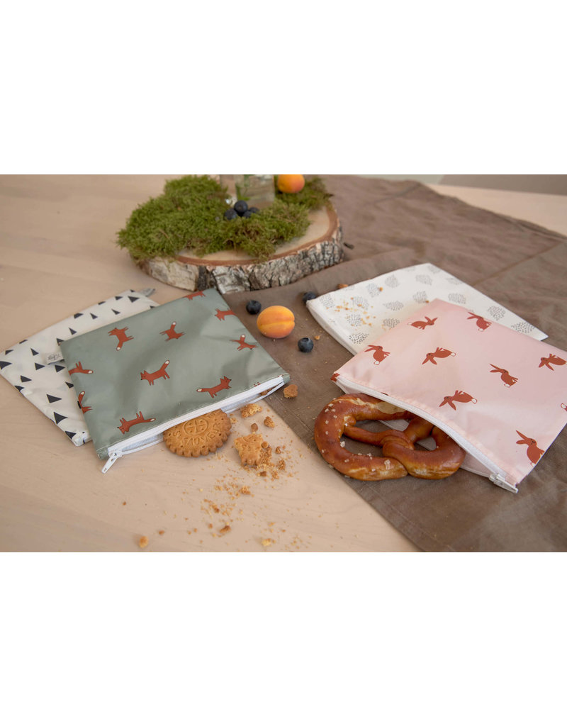 Lassig Lassig Wet bag 2pcs Tiny farmer Little forest fox