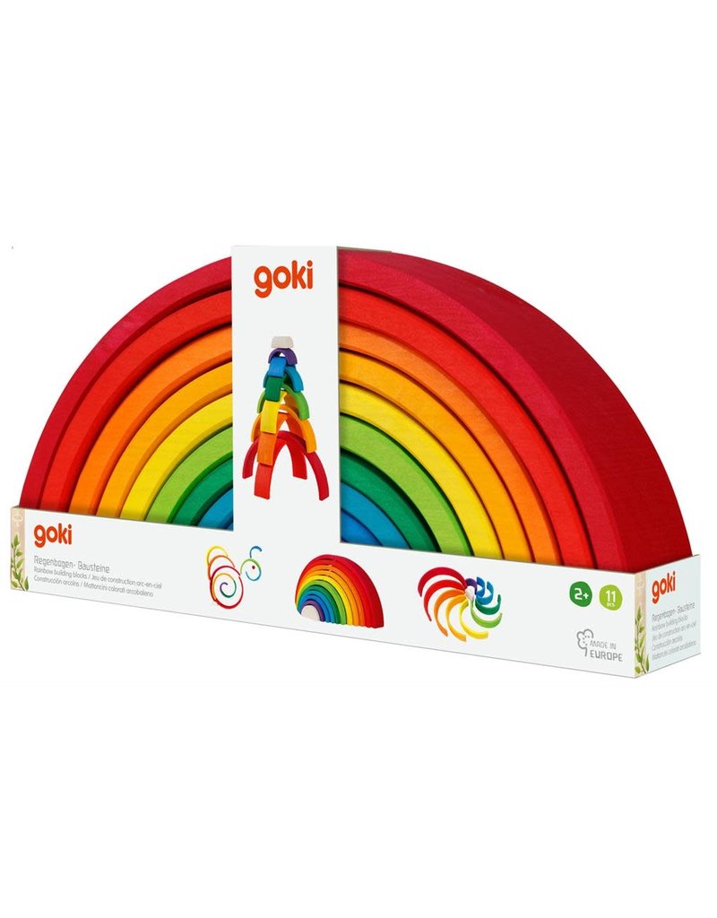 goki Goki Bouwblokken Regenboog