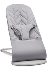 BabyBjörn Babybjorn Bouncer Bliss  Petal Quilt lichtgrijs