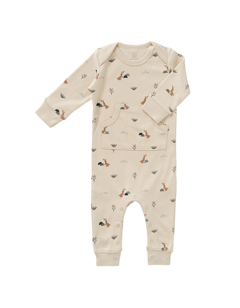 Fresk Fresk pyjama zonder voet Rabbit Sandshell