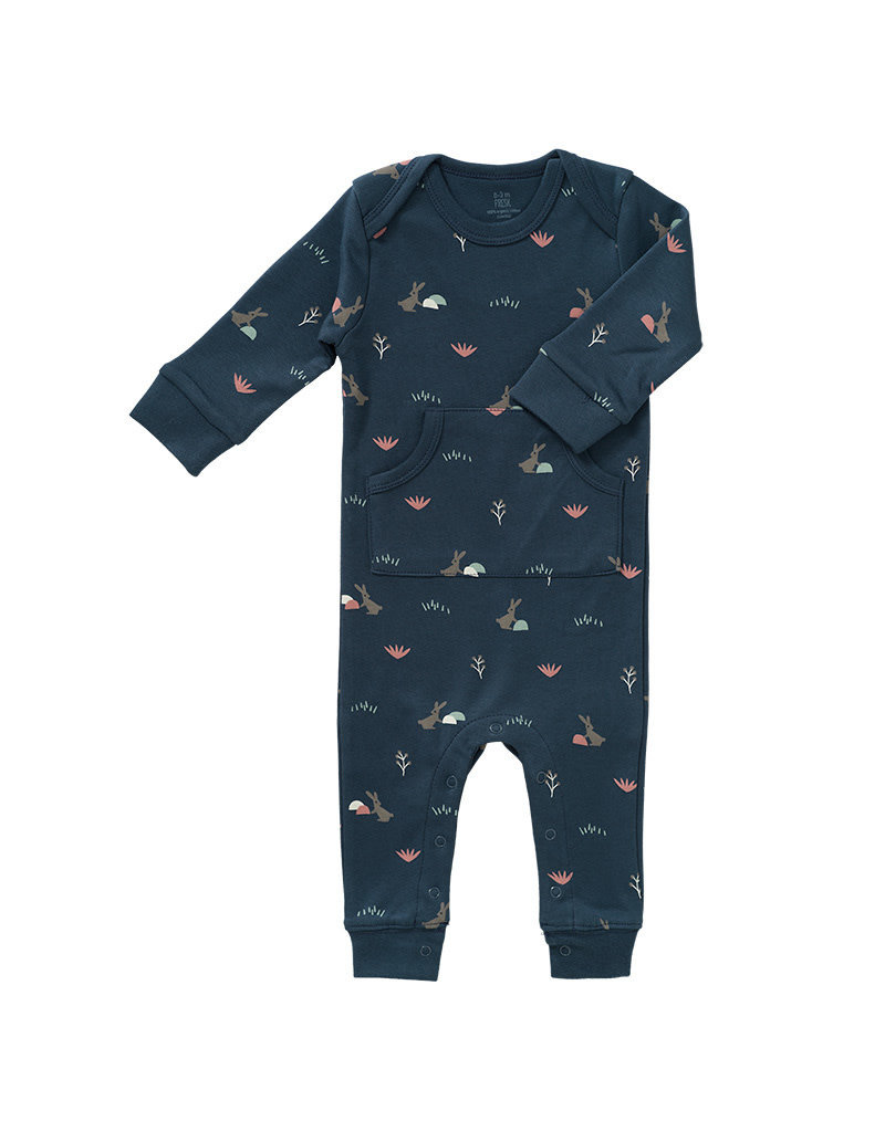 Fresk Fresk Pyjama zonder voet Rabbit mood indigo