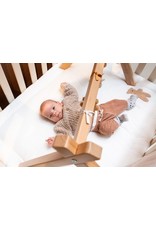 Childhome Childhome Parklegger 75x95 Cm Jersey Melange Beige / Mousseline Teddy