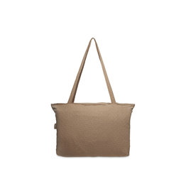 Jollein Jollein Shopper embroidery Biscuit