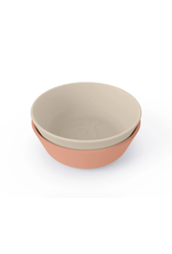 Done by Deer Done by Deer Kiddish Bowl 2-pack Raffi Sand/Coral