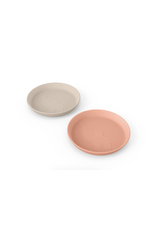 Done by Deer Done by Deer Kiddish plate 2-pack elphee Sand/Coral