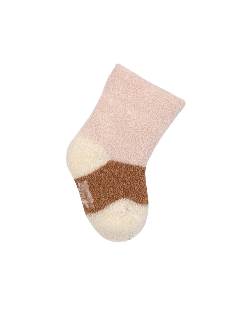 Lassig Lassig Terry Socks 3 stuks powder pink/caramel