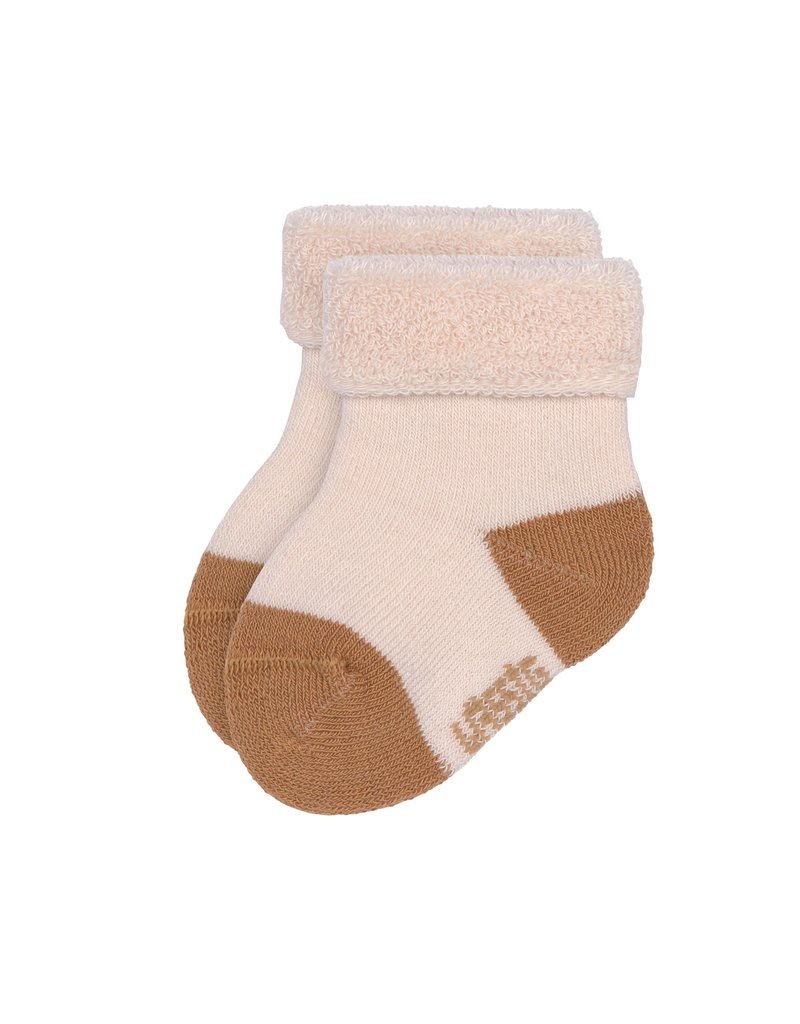 Lassig Lassig Terry Socks 3 stuks powder pink/caramel