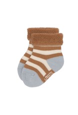 Lassig Lassig Terry Socks 3 stuks light blue/caramel