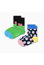 Happy Socks Happy Socks 2-pack Cat and Milk