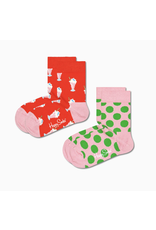 Happy Socks Happy Socks 2-pack Milkshake pink